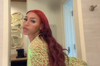 NEW CALIFORNIA FREAK PUSSY GOT A GRAND HUSTLE SQUEEZE 💦REDHEAD CURVY WET 💦 CAT 😻THROAT GOAT 👅 - Image 9